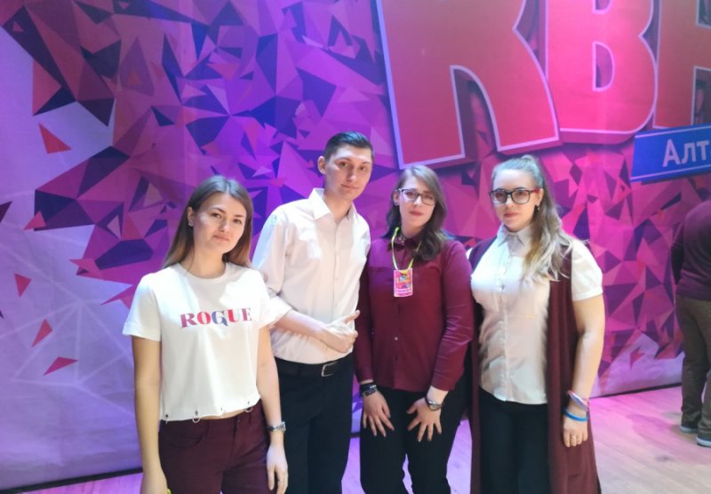 Команда КВН ГАГУ прошла в сезон Лиги КВН «Алтай»