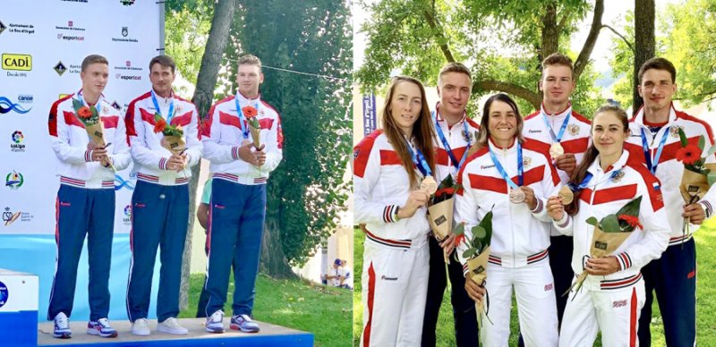 Кирилл Сеткин - бронзовый призер в командной гонке Чемпионата мира по гребному слалому