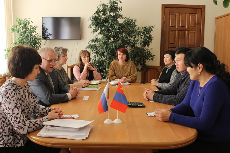 Визит коллег из Монголии 