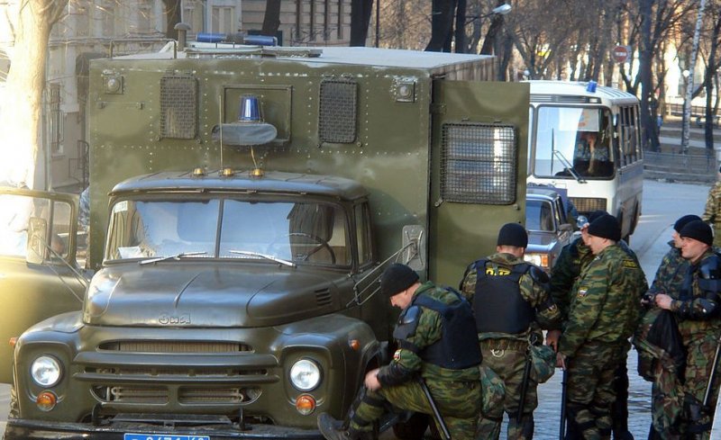 Экскурсия студентов ЭЮФ ГАГУ в ОМОН Росгвардии России