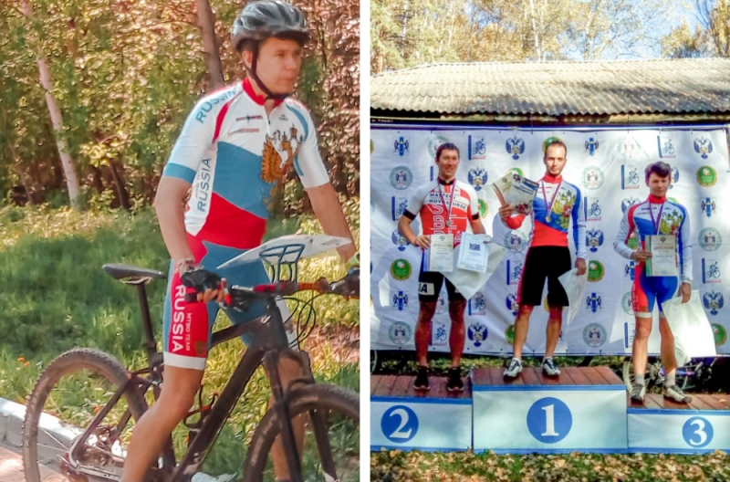 Ярослав Черемных – бронзовый призер Кубка России по велоориентированию