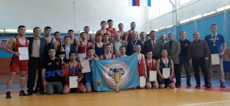 Кубок ректора ГАГУ по греко-римской борьбе среди студентов 