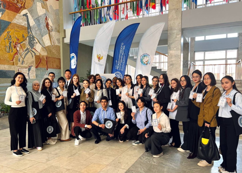 Мария Ким на «Педагогической смене для иностранных студентов»